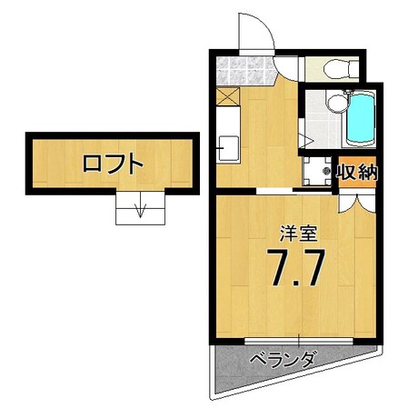 メゾン徳大寺の物件間取画像